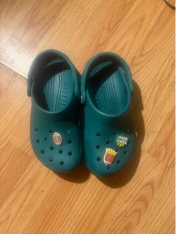 Green crocs