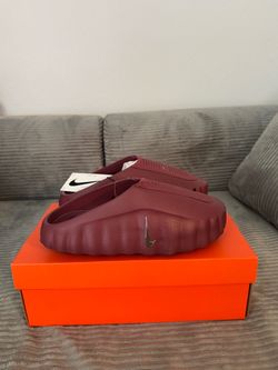 Size 9W / 7.5M - Nike Mind 001 "Pink Smokes"  Slides *Brand New