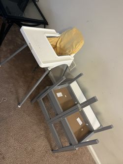 Kids high Chair, Table And Chair