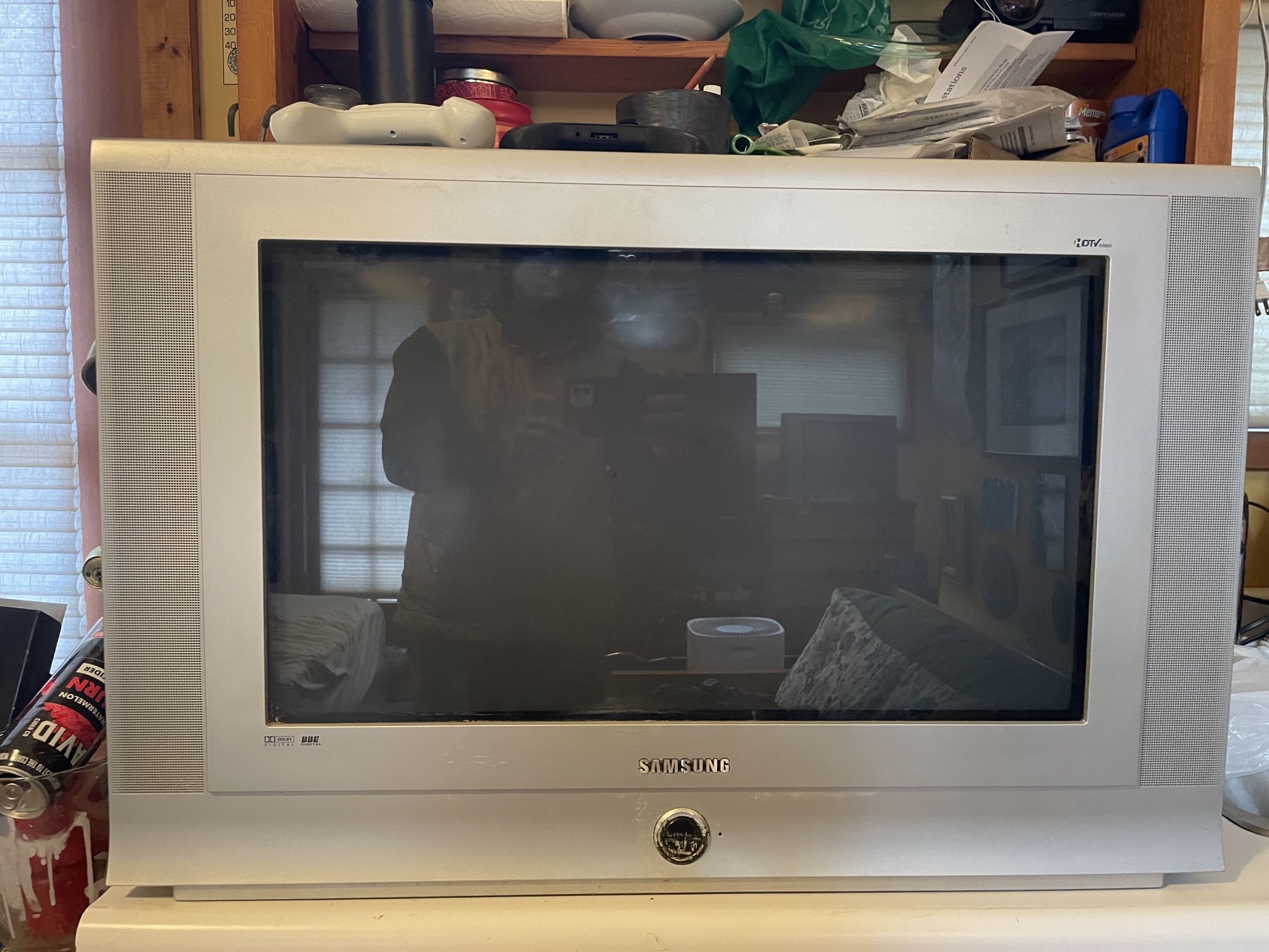 CRT Tv 26in Samsung 1080i Great For Retro Gaming VHS Etc 