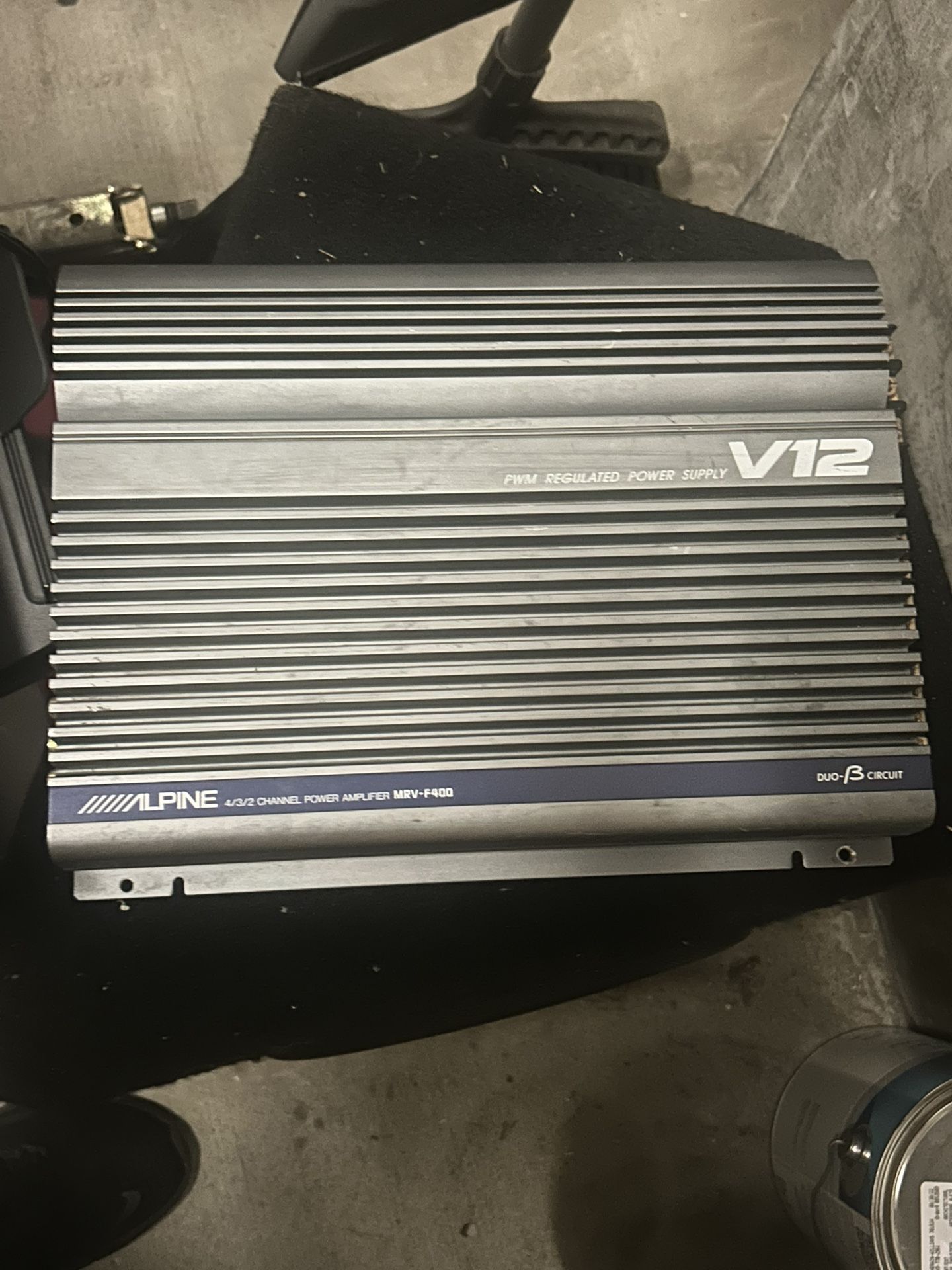 Alpine mrv-f400 4/3/2 Channel Amp V12 for Sale in Rancho Santa