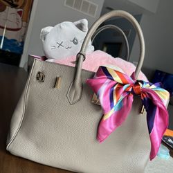 Berkin style Handbag tote