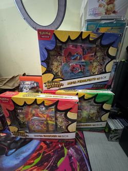 ASCENDED HEROES EX BOXES!!!