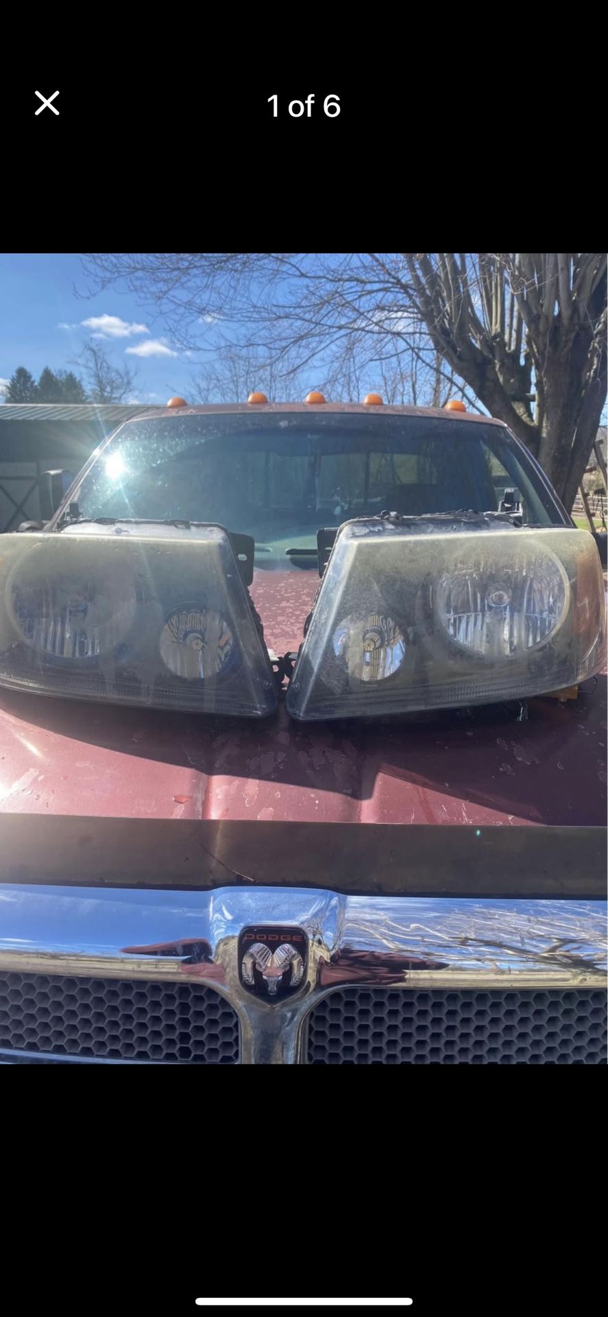 04-08 F-150 Aftermarket Headlight With LED Bulbs