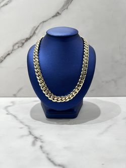 Cuban Link Chain Choker 10k Gold 