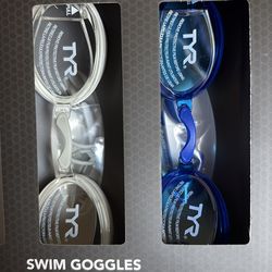 2 TYR Swim Goggles
