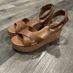 Gianni Bini Wedge Sandals, Size 8 