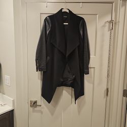 Bebe Black Trench Coat