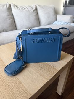 Blue Steven Madden crossbody bag