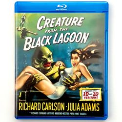 Universal Monsters Creature Of The Black Lagoon Movie Bluray 3D And 2D Version