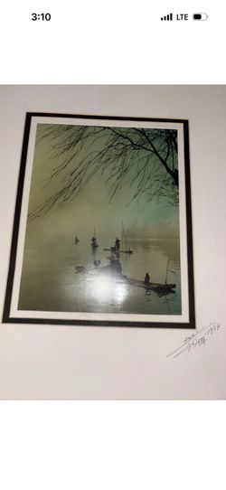 Four Boats, Hunan, 1984 Photography By Don Hong Oai Signed
