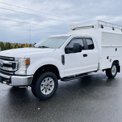 2021 Ford F250 4x4 Service Utility Truck!