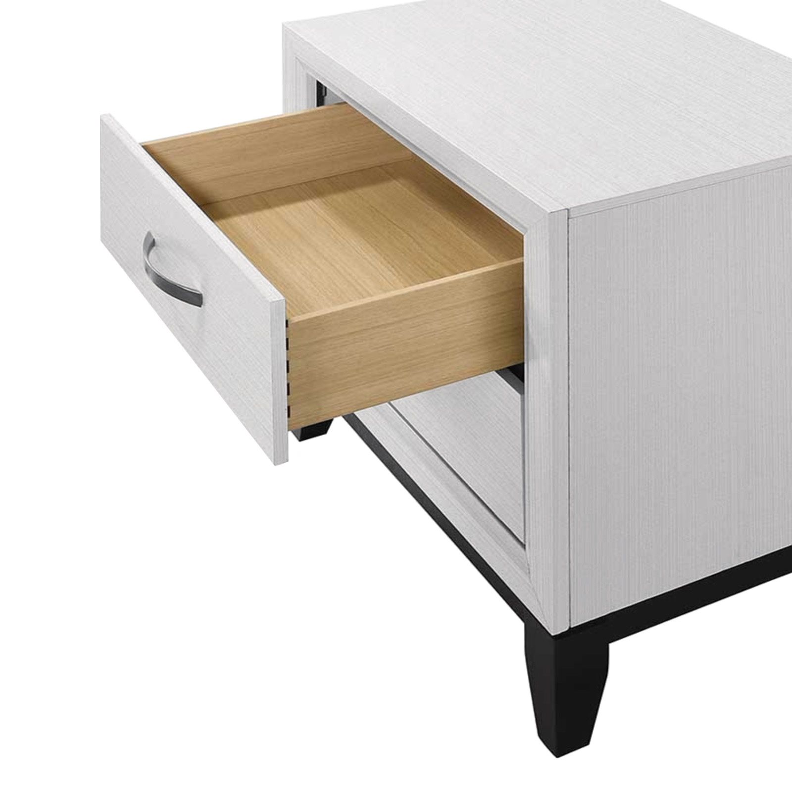 4 PIECE WHITE BLACK SET