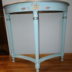 Refurbished Hand Painted Table