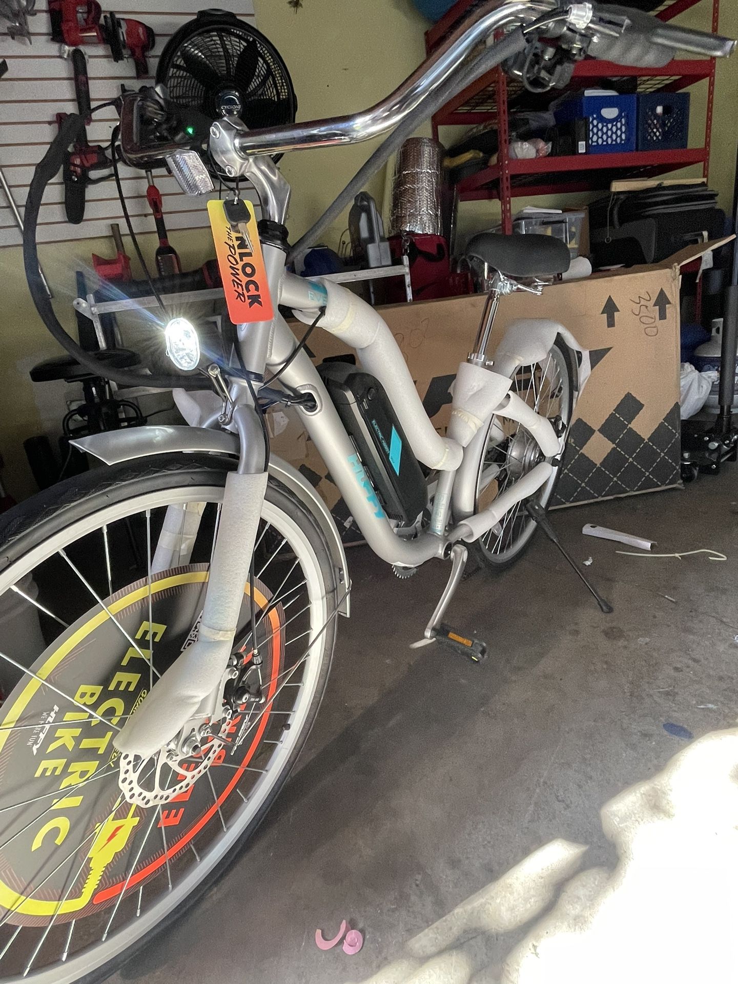 New Huffy Electric Bike