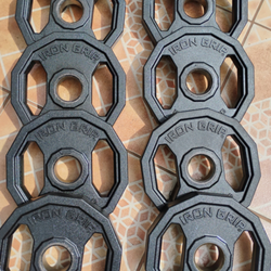 Olympics weights iron grip 10x10