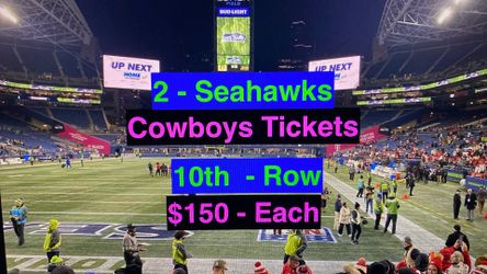 Seahawks Cowboys Tickets