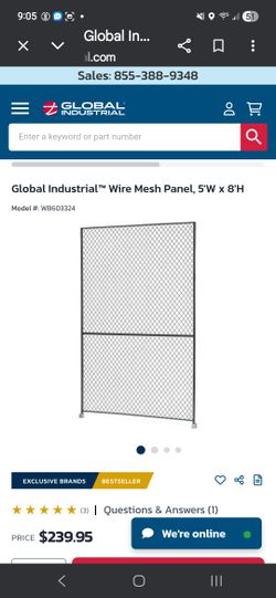 Heavy Duty Mesh Fence Sections