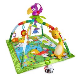 Fisher Price Rainforest Music And Lights Deluxe Gym 