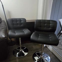 Leather Bar Stool Chairs