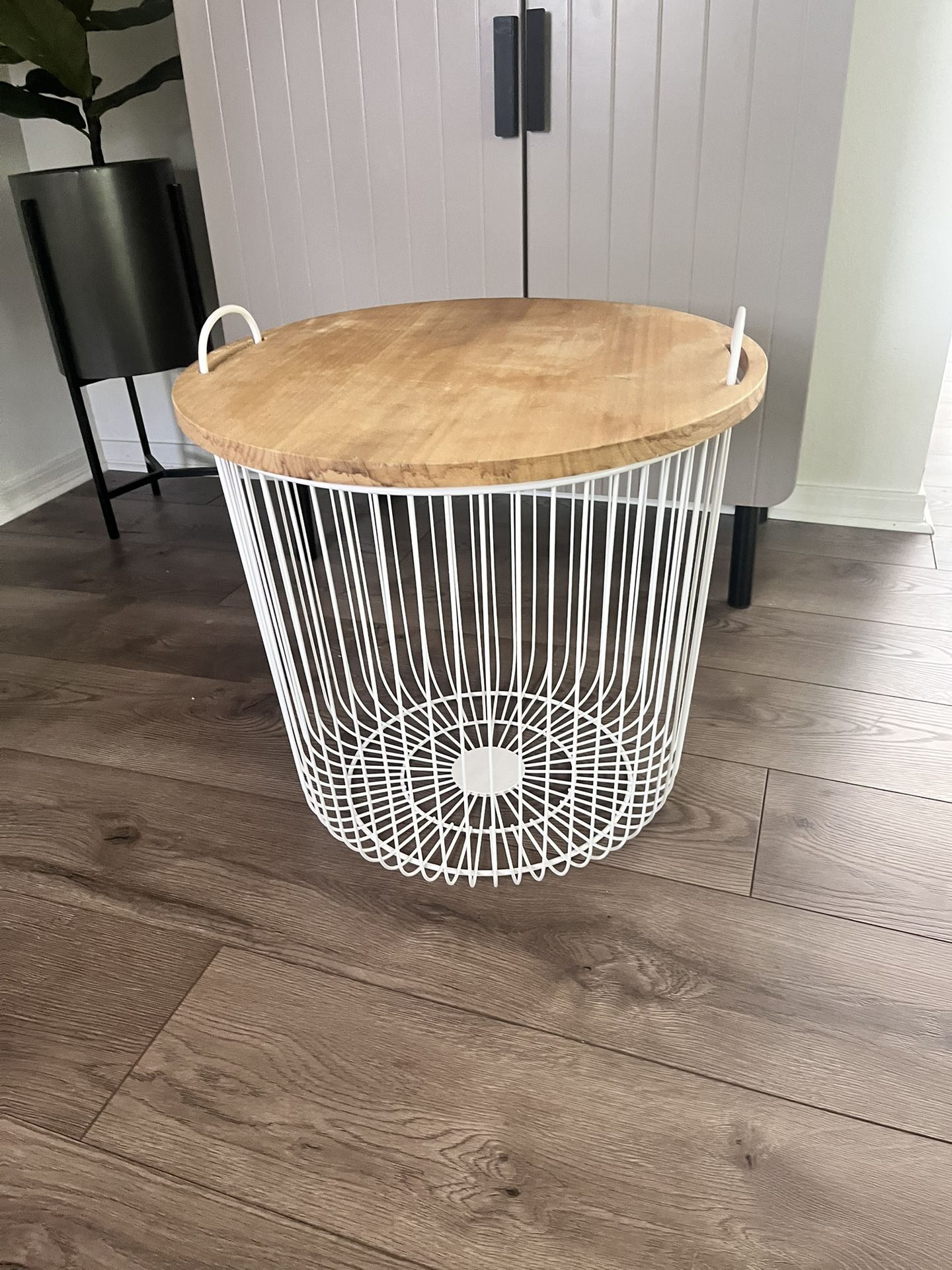 Side Table With Storage
