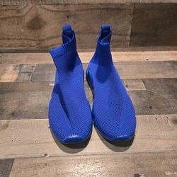 VAMJAM Mens Socks Sneakers Slip On  Comfy Wlkng Shoes Sz 7 *LGTLY PRE-LOVED*