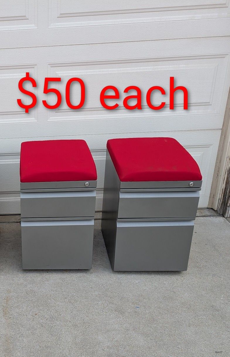 2-Drawer Rolling File Cabinet Letter Size, More Below....