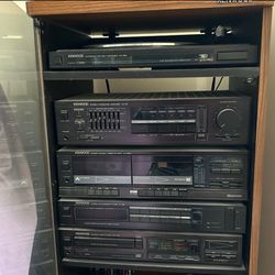 Kenwood Stereo CD Cassette Turntable 
