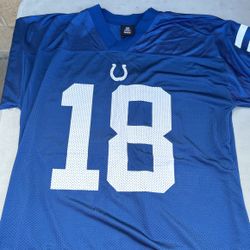 Indianapolis Colts Blue Peyton Manning #18 Jersey