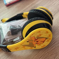 Pikachu Bluetooth Headphone 