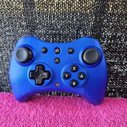 Nintendo Wii U PDP Afterglow Pro Wireless Controller PL-8622 - Color Blue