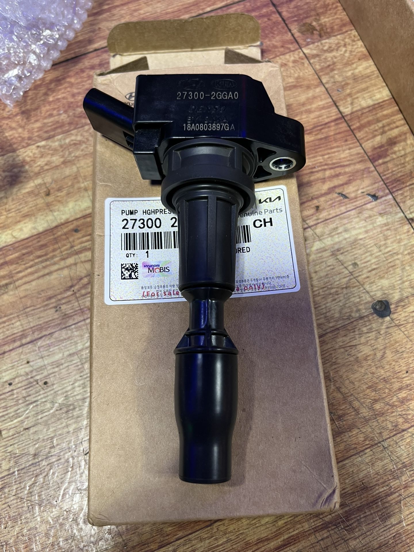 4x USED OEM Engine Ignition Coil 273002GGAO Fit For Genesis Hyundai Kia 2.0L 2.4L (10.000 miles)