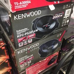 Kenwood 12 Inch Subwoofer On Sale Today 