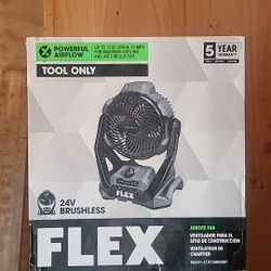 Flex Power Tools 24v Jobsite Fan Cordless (TOOL ONLY) NEW 