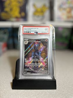 Ceruledge - 197/191 - SV08: Surging Sparks (SV08) Pokemon Cards, PSA 9