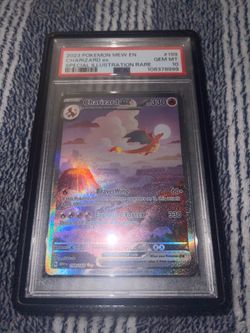 2023 POKEMON MEW EN-151 #199 CHARIZARD EX SPECIAL ILLUSTRATION RARE PSA 10