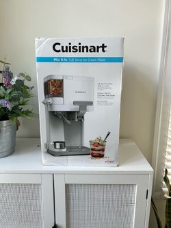 Cuisinart Mix It In Soft Serve Ice Cream Maker