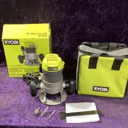 🧰🛠RYOBI 8.5 Amp 1-1/2 Peak HP Fixed Base Corded Router-LIGHTLY USED/GREAT COND!-$95!🧰🛠