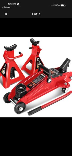 hydraulic floor jack and stands
