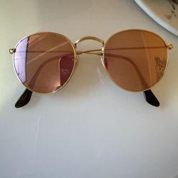 Ray-Ban Sunglasses (Pink RB3447N)