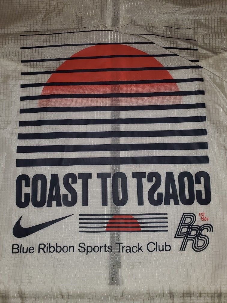 Nike Blue Ribbon Sports Track Club Packable Running Jacket