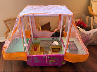 Huge collection of American Girl items including vintage