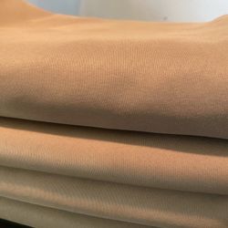 136” Round Table Linen Color Taupe. 