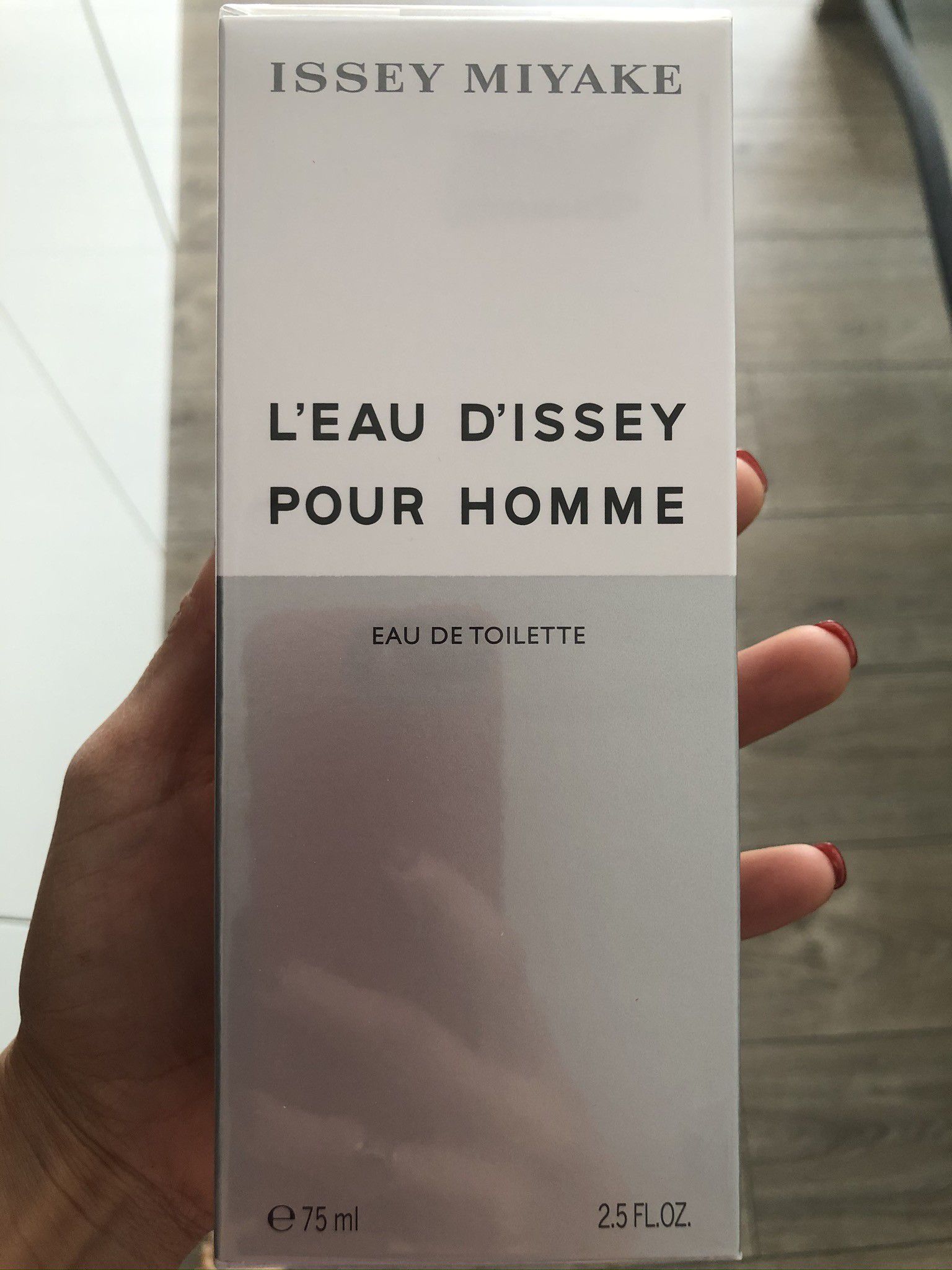 Brand new Issey Miyake L Eau D Issey perfume mens 2.5 Oz