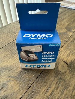 Dymo Stamps Postage Labels Starter Roll 50 Labels 1 5/8" x 1 1/4" 41mm x 32mm