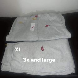Mens Nike sweatsuits size L,xl,3x $70 each hmu 🔥🔥‼️