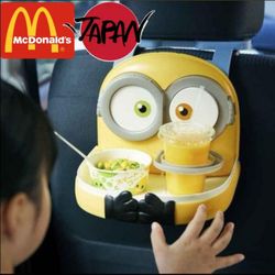 ☆ IMPORTED from JAPAN ☆ Minions Mcdonalds Drink Food Tray  ( Toy Mcds Happy Felonious Kevin Stuart Meal ) Monsters
