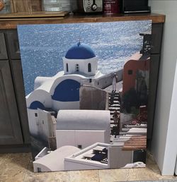 Greece themed art - 30w x 36L"