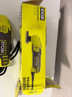 Ryobi 0.4 Amp Corded 2-7/8" Detail Sander (Model DS1200)