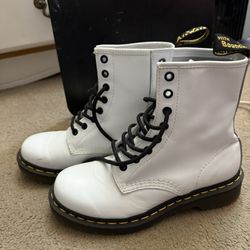 White Doc Martens 